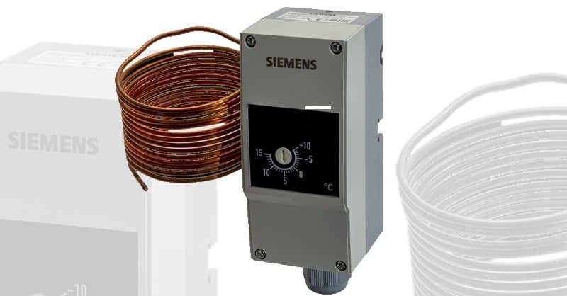 Új QAF65… Fagyvédő termosztátok a Siemens választékában