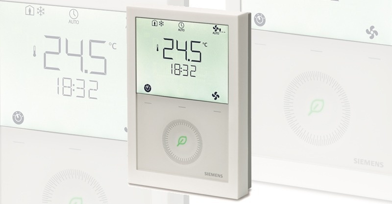 Új Siemens RDG2..KN univerzális termosztátok