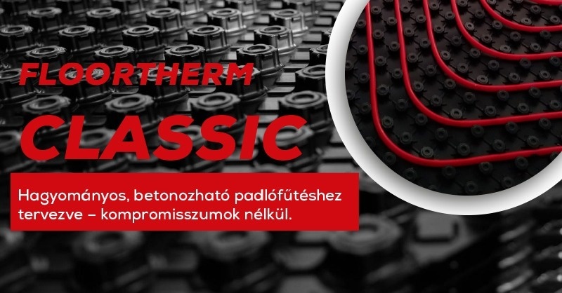 FLOORTHERM CLASSIC padlófűtési lemez